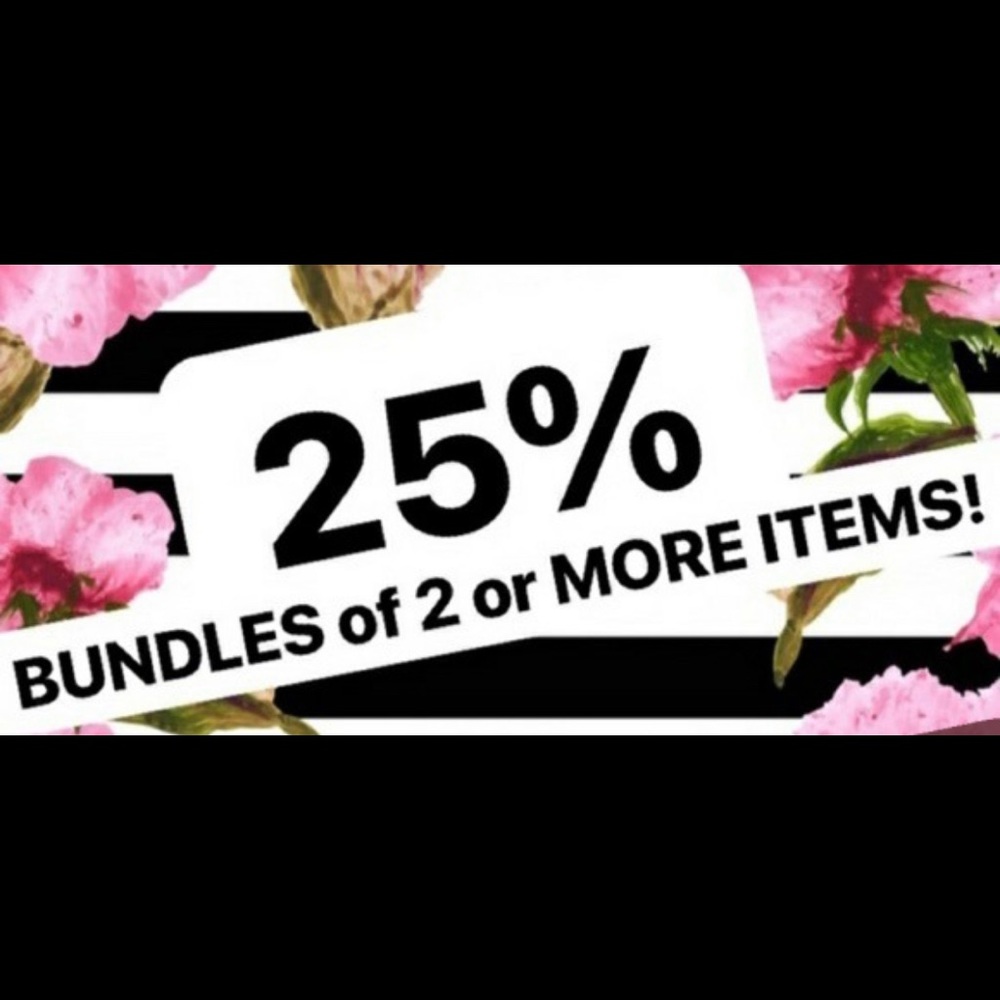 25% discount on bundles of two or more